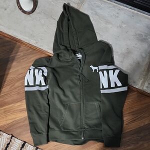 PINK Victoria's Secret Hoodie - Green